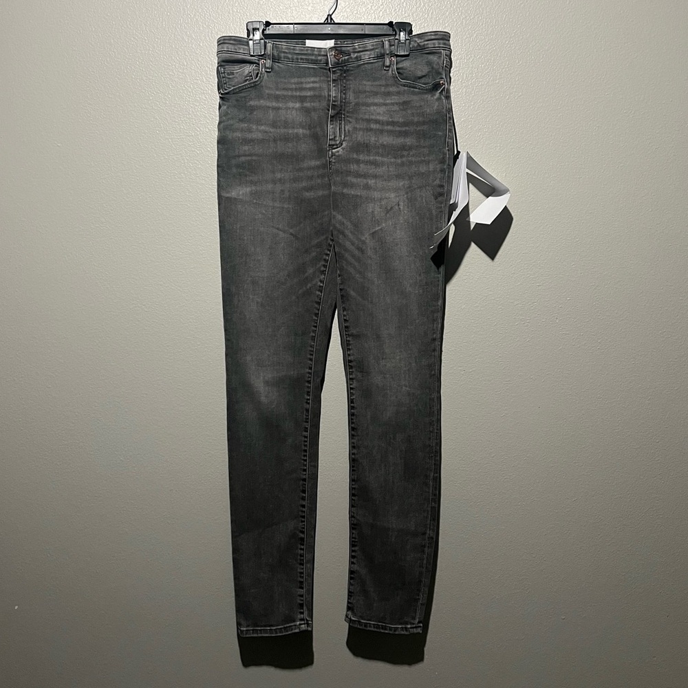 ARMANI EXCHANGE- NWT Grey High Waisted Skinny Jeans